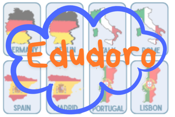 Memory-game: European states and their capital cities