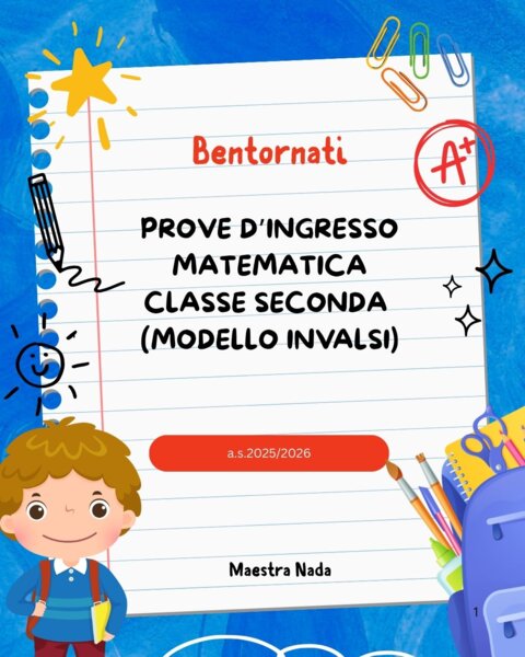 Prova d'ingresso matematica classe seconda