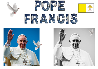 🕊️ Pope Francis – Classroom decoration🕊️