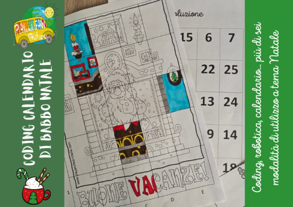 CODING-CALENDARIO PER ASPETTARE BABBO NATALE