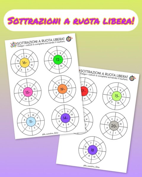 SOTTRAZIONI A RUOTA LIBERA