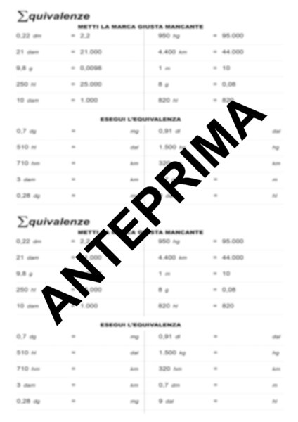 ESERCIZIARIO EQUIVALENZE