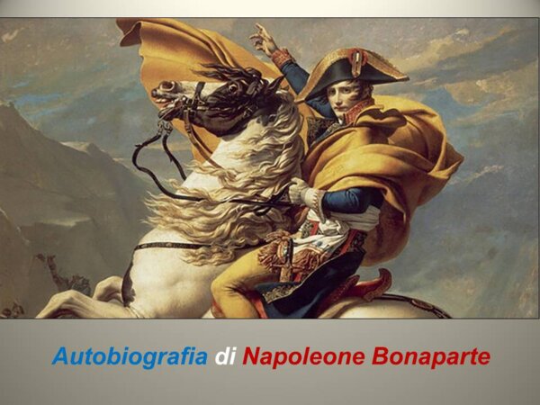 Autobiografia di Napoleone Bonaparte