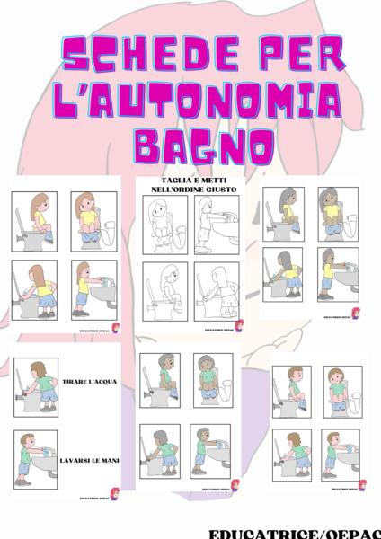 SCHEDE PER L’AUTONOMIA BAGNO CAA