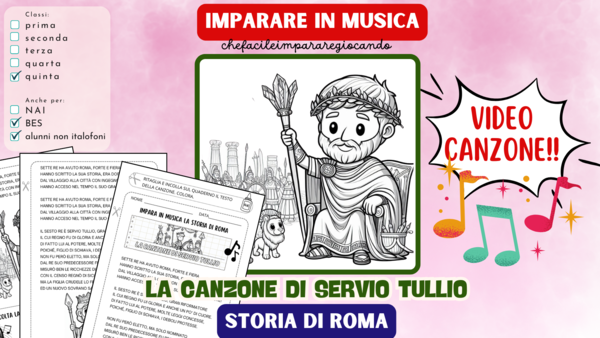 I ROMANI - I SETTE RE DI ROMA - LA CANZONE DI SERVIO TULLIO
