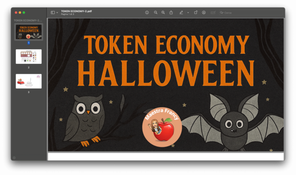 TOKEN ECONOMY (HALLOWEEN)