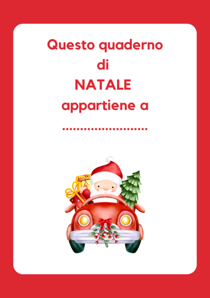 Quaderno di Natale