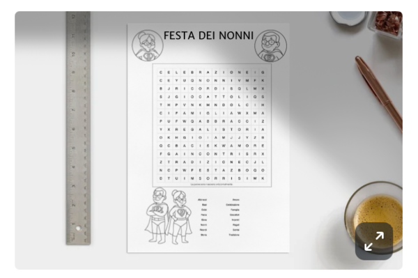CRUCIPUZZLE SUI NONNI