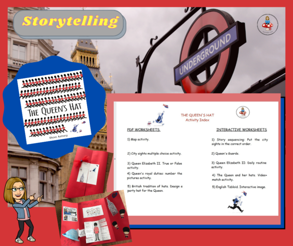 Storytelling bundle "THE QUEEN'S HAT"