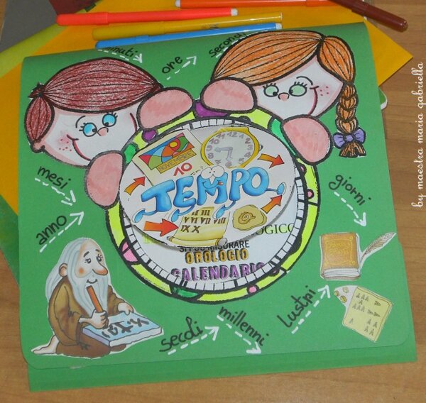 W IL TEMPO LAPBOOK interattivo
