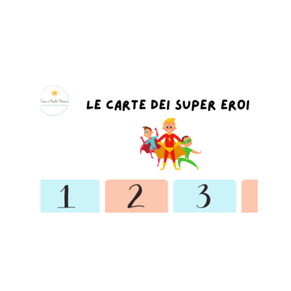 Impariamo i numeri con i supereroi