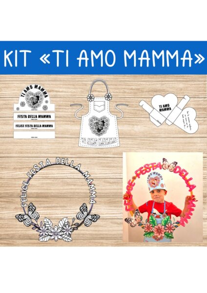 🌸Kit Creativo Festa della Mamma: Crea, Decora, Regala