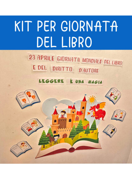 Kit per giornata del libro