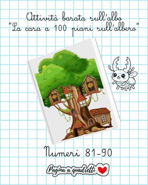 Attività sui numeri da 81 a 90
