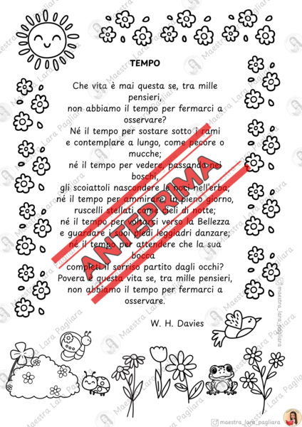 "Tempo" - poesia di W. H. Davies