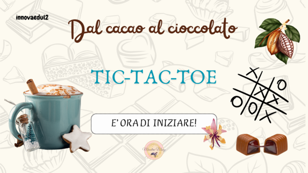 Dal cacao al cioccolato, Learning Menù