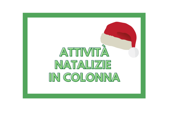 Attività natalizie in colonna