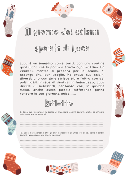 Giornata dei calzini spaiati