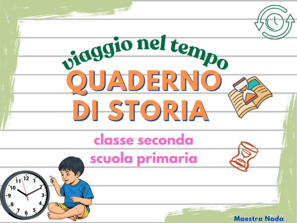 Quaderno completo di storia classe seconda scuola primaria