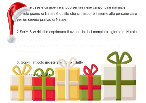 Grammatica ripasso dicembre