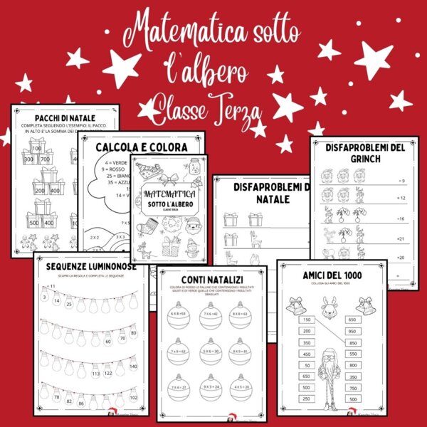 Matematica sotto l'albero- classe terza-