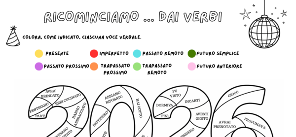 RICOMINCIAMO ... DAI VERBI