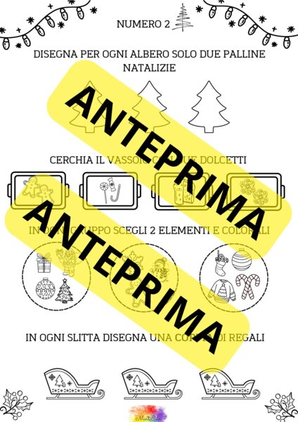 numero 2 - versione natalizia