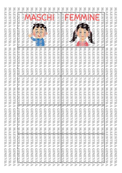 Elementi del calendario infanzia