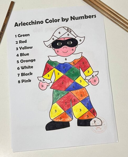 Arlecchino – Color by Numbers