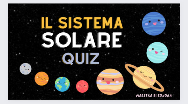 Quiz sui pianeti sistema solare - presentazione ppt