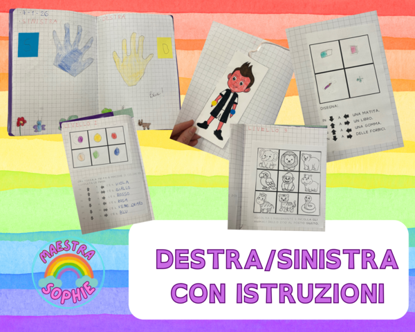 DESTRA/SINISTRA PERCORSO CLASSE PRIMA
