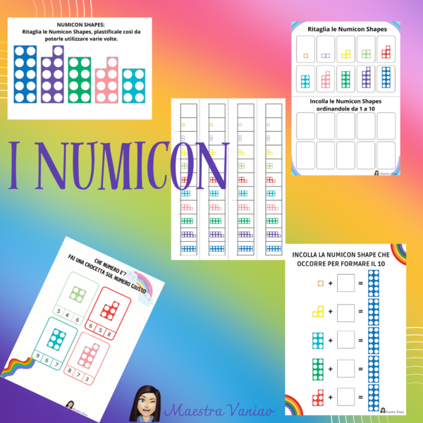 Attività con i Numicon per la classe prima