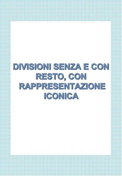 Divisioni con rappresentazione iconica