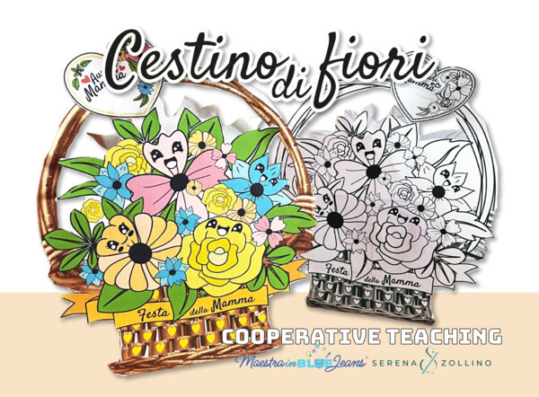 CESTINO DI FIORI in CT con Maestrainbluejeans