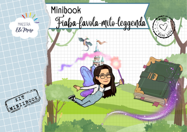 Kit Minibook FIABA - FAVOLA - MITO - LEGGENDA