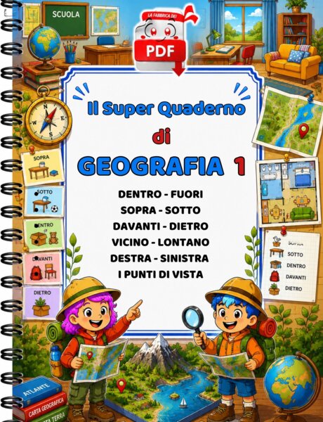SUPER QUADERNO DI GEOGRAFIA 1 - concetti topologici