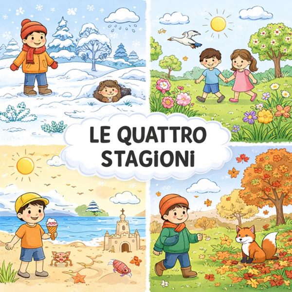 Le quattro stagioni - autunno, inverno, primavera, estate