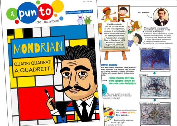 Piet Mondrian spiegato ai bambini