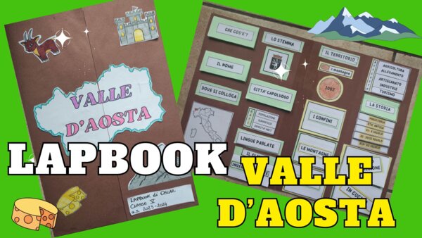 LAPBOOK VALLE D'AOSTA - Le regioni dell'Italia settentrionale -