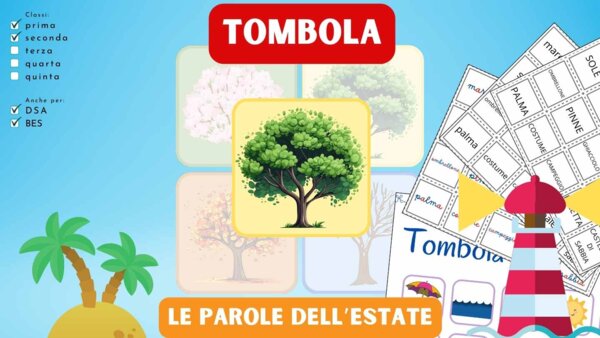 TOMBOLA: LE PAROLE DELL'ESTATE