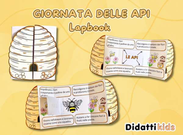 Giornata della api ALVEARE lapbook scuola primaria