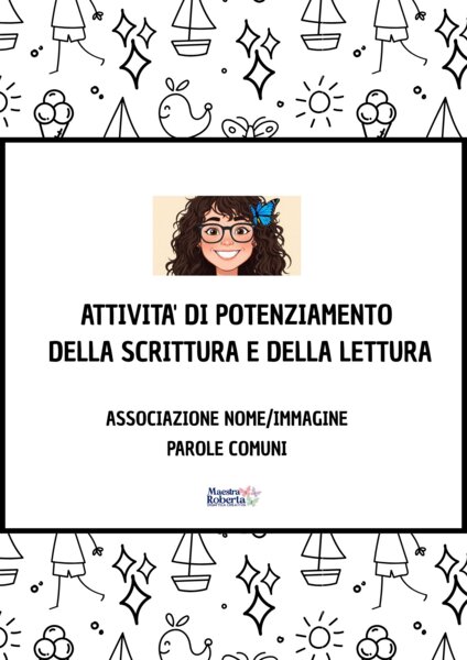 Potenziamento linguistico: associazione nome e immagine