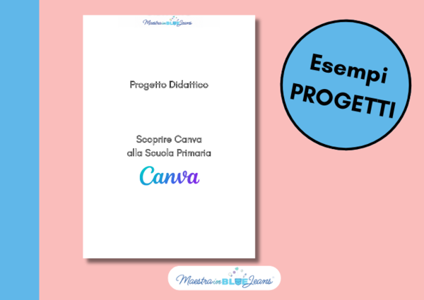 Esempio PROGETTI - Canva alla Scuola Primaria