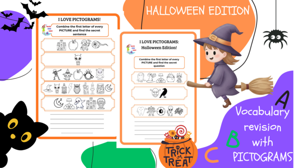 I LOVE PICTOGRAMS - HALLOWEEN EDITION