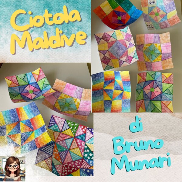 TEMPLATE per realizzare la Ciotola Maldive di Bruno Munari