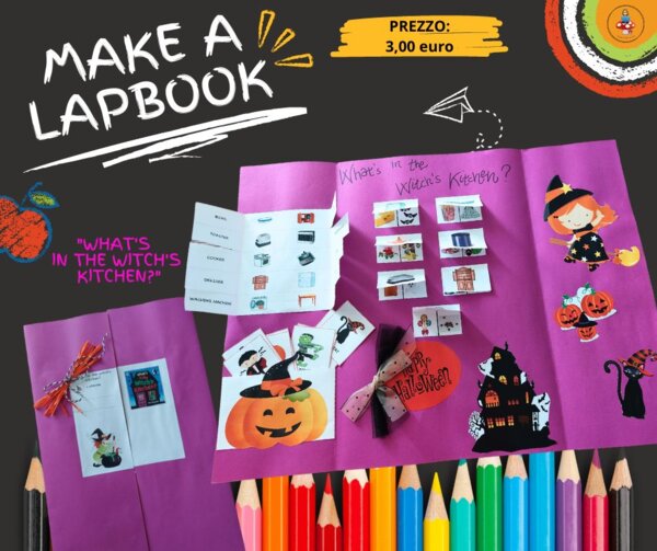 LAPBOOK "What's in the witch's kitchen?"