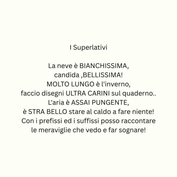 I Superlativi