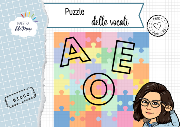 Puzzle delle vocali