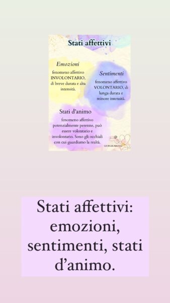 Stati affettivi