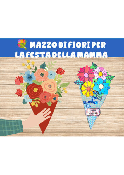 💐 Mazzo di fiori per la festa della mamma